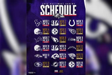 ravens schedule espn